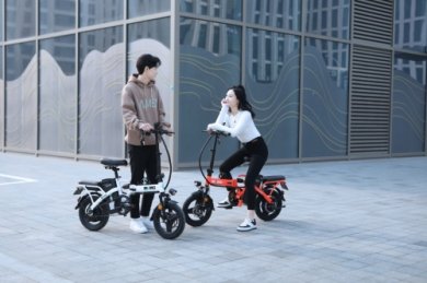沐兰米MLMC高端锂电池折叠电动自行车拉开智能代步帷幕