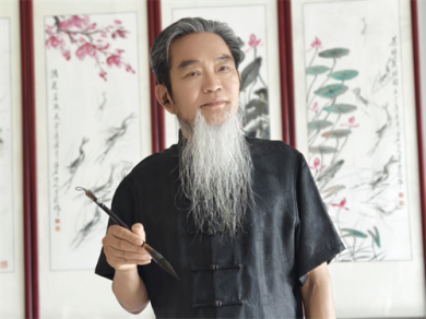 朱守俊：翰墨丹青，铁字铁画